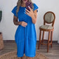 💕What should I wear tomorrow?💕Women’s T-Shirt Midi Dress with Pockets