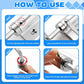 🏡Automatic Door Self-Closing Hinge