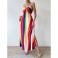 Printed Cami Maxi Dress with Side Split