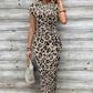 Women's Striped Tie Waist Dress