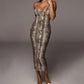 Women's Fashion Sleeveless Spaghetti Strap V-Neck Dresses