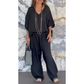 Women’s 2-Piece Cotton Linen Set