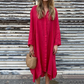 🌸Time-limited special offer💐Women's Casual Loose Long Sleeve Dress