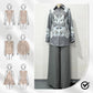 Women's Elegant Floral Print Blouse and Wide Leg Trousers Set