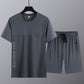 🎉Summer New Arrival👕Men's Short Sleeve Top & Shorts 2-Piece Set