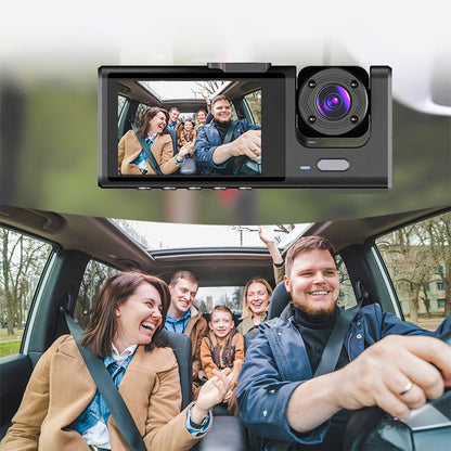 3-Channel 1080P HD Dash Cam