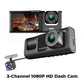 3-Channel 1080P HD Dash Cam