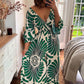 🔥 Vintage jumpsuit with floral pattern and ruffled sleeves